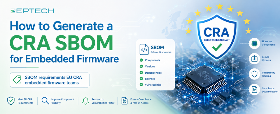 SBOM requirements EU CRA embedded firmware