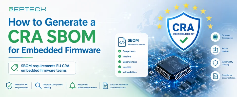 SBOM requirements EU CRA embedded firmware